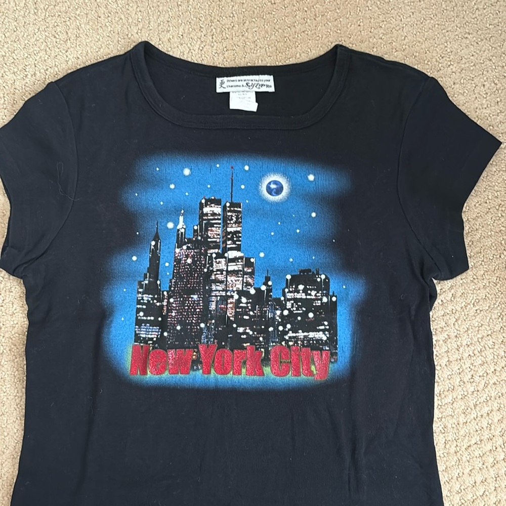 Vintage NYC baby tee. Medium.